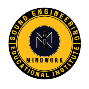 Mindwork Sound Engineering Institute logo representing music production and audio education excellence